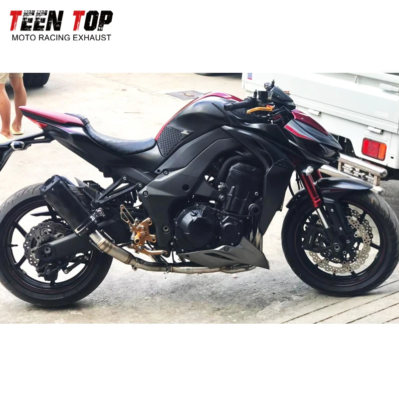 2010-2021 Motorcycle Exhaust System For Kawasaki Z1000 Z1000SX Bike Exhaust Pipe Z1000 Titanium exhaust system Z1000SX