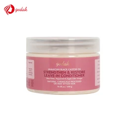OEM Logo Brazilian Hair Protein Shampoo Jamaican Black Castor Oil Leave In Damaged Hair Silk Repair Shampoo Conditioner