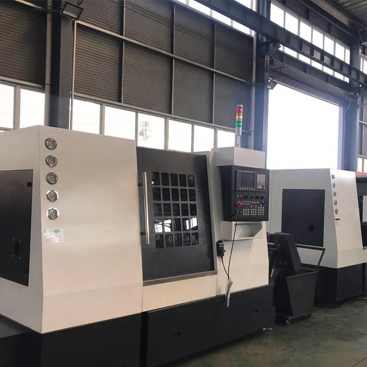 TCK550 Slant Bed CNC Lathe Automatically Metalworking CNC Machine Tool