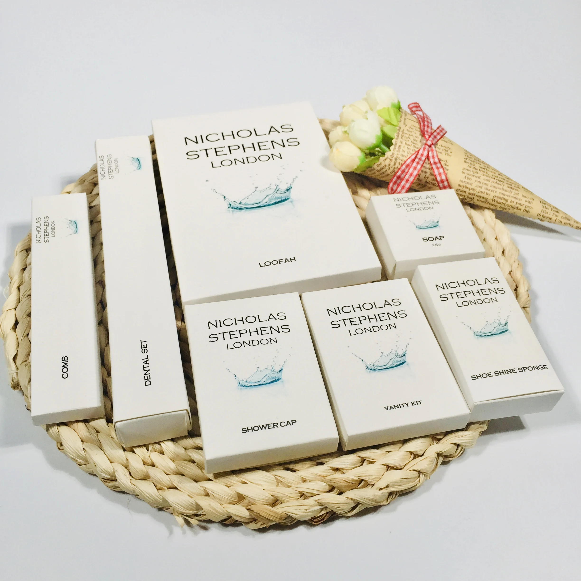 
Luxury Cheap Eco Friendly Hotel Amenities / Hotel Consumable Product / Bathroom Amenities Travel Set 