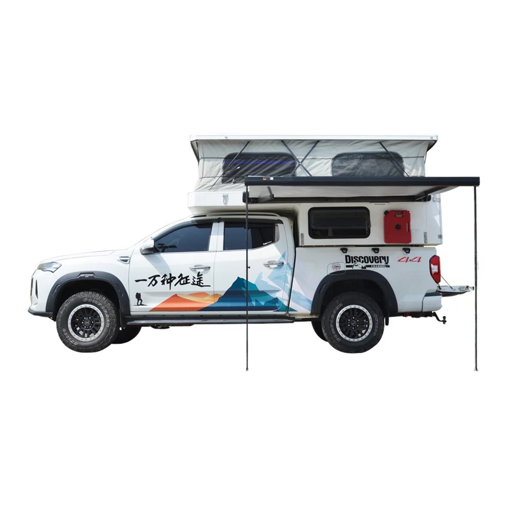 Ford Maverick Truck Cap Small Util Trailer Offroad Pick Up Slide-In Camper Van Motor Home Rv Caravan With Toilet