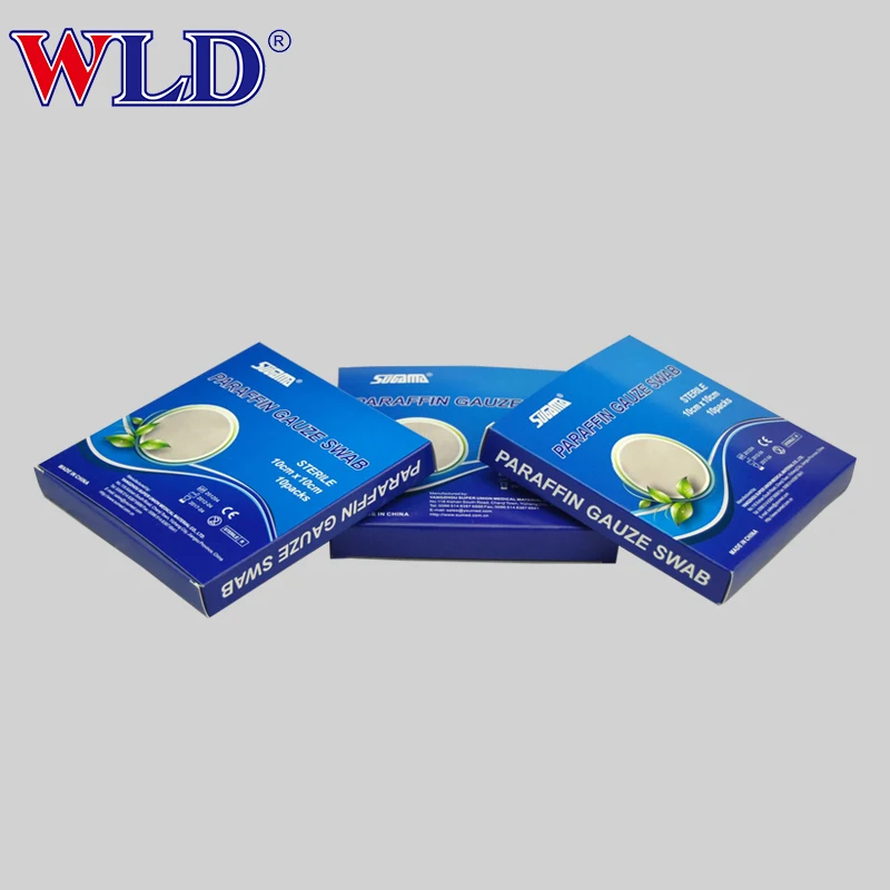 medical sterile paraffin gauze jelonet paraffin gauze dressing