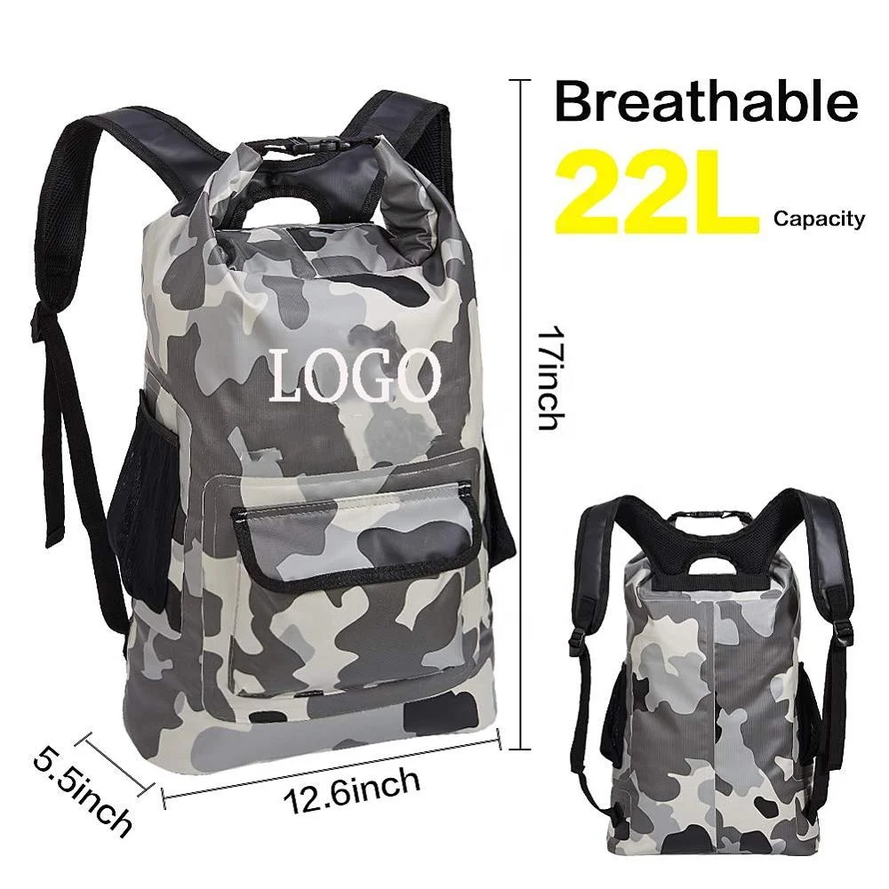 Snow camo backpacks wholesale low moq cheap outdoor best adventure travel hiking high frequency tactical waterproof rucksack