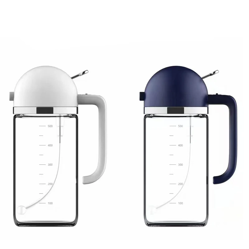 Barbecue Liquid Sprayer Sauce Pot Automatic Pouring Dispenser Measuring Scale Automatic Design Patent Oil Pot Bottle