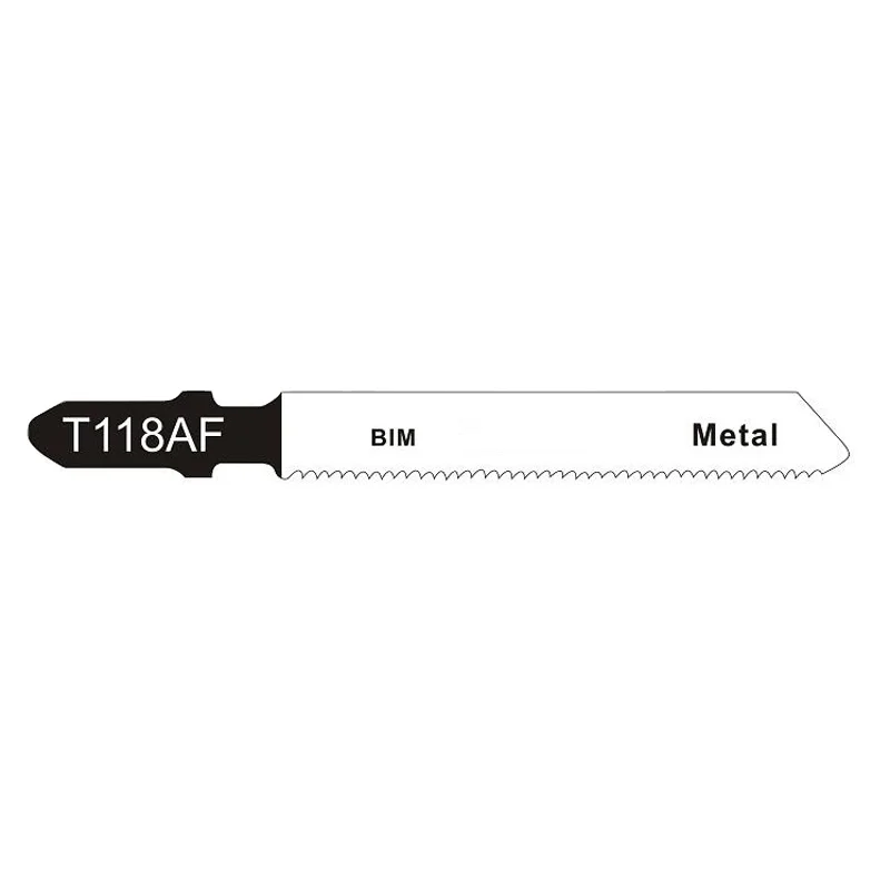 T118AF Jigsaw Blade BIM T-Shank Straight Cutting for Thin Sheet Metal