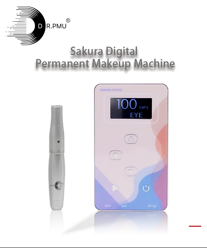 
Sakura hairstroke eyebrow microblading microshading permanent makeup machine for salon academy 