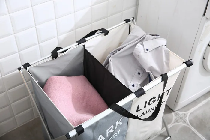 High Quality Waterproof Portable Folding Collapsible Bathroom Bag Dirty Cloth Storage Hamper Laundry Basket