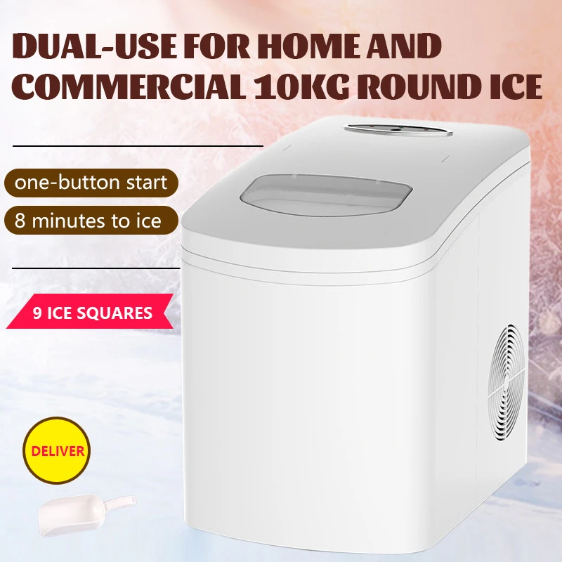 YEWAY maquinas para hacer cubos de hielo Home Small Ice Block Maker Cooling Pellet Machine Fast Make Ice Cubes Mini Ice Maker