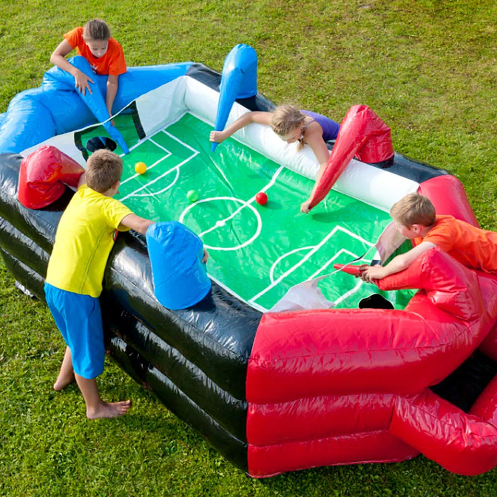 Interactive Air soccer inflatable table game desktop hockey game Air Table Football