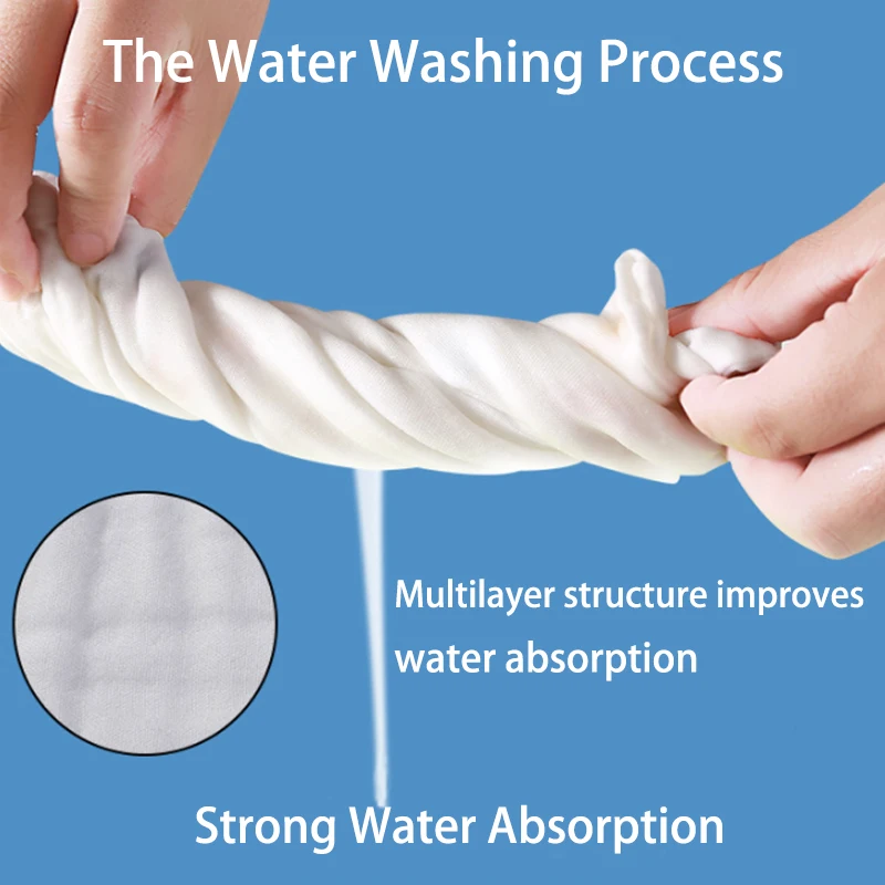 Ananbaby Custom Logo Absorbent Quickly Breathable Soft Muslin Cotton Baby Sweat Towel Newborn