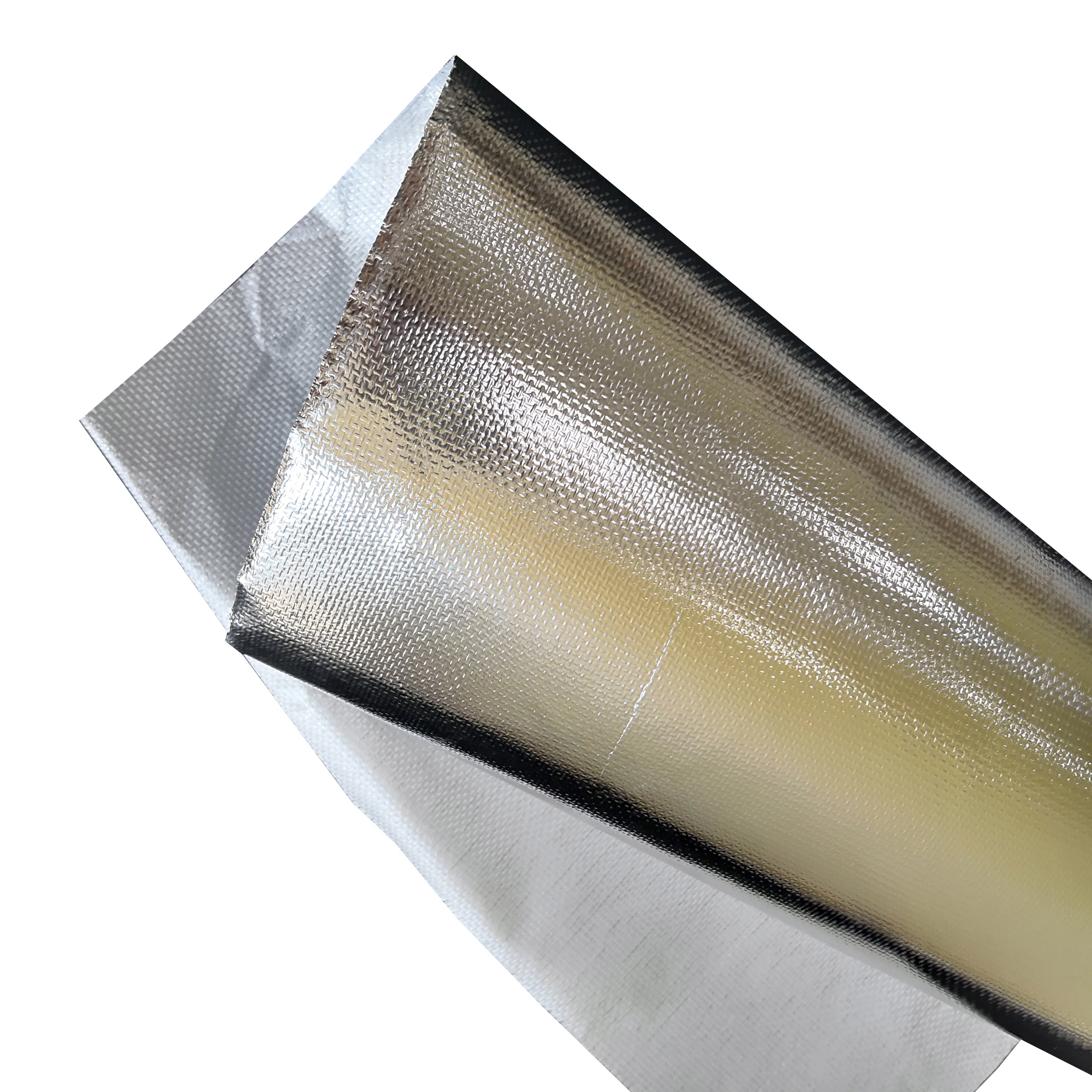 Thermal heat insulation Aluminum laminated fiberglass fabric reflective foil radiant barrier insulation