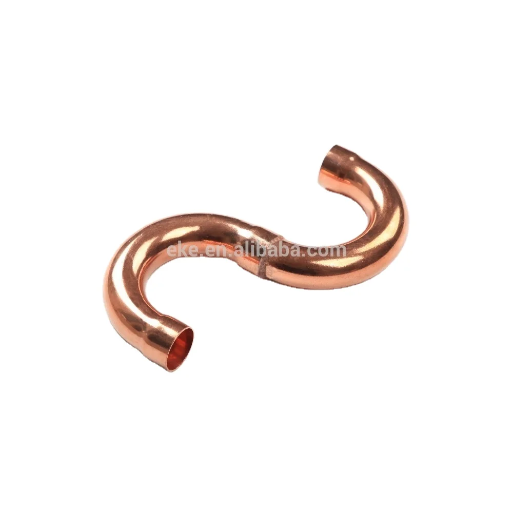 Economical OEM/customized available  copper  fittings 180 degree elbow for VRV/VRF
