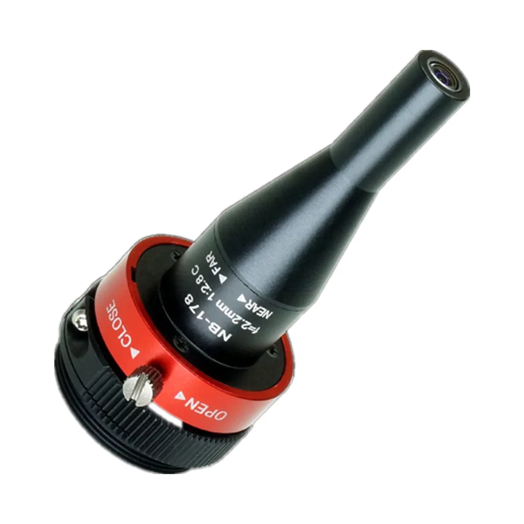 1/2 дюйма 2 мм ручной Iris F2.8 10MP C Mount Pinhole FA промышленные линзы для промышленного внутреннего обследования
