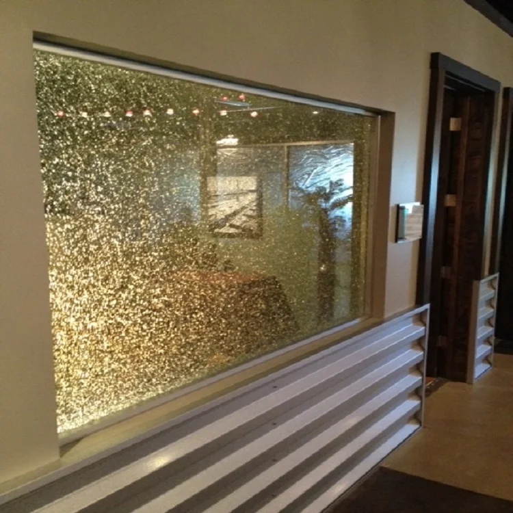 LED Tempered Laminated Glass for Table Top ,Partition,Stair,curtain wall,floor