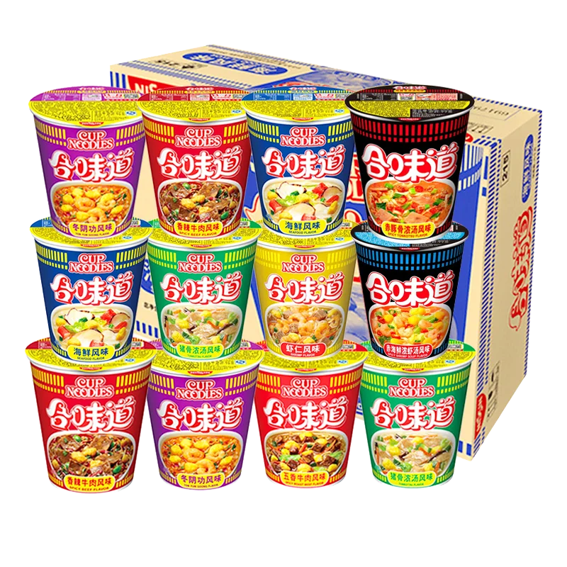 Wholesale Japanese Flavor Cup Ramen Instant Noodles Various Flavors Exotic Snacks