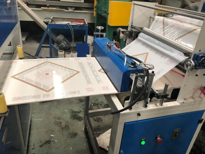 600mm width PVC sheet ceiling panel plastic tile plate extruder machine