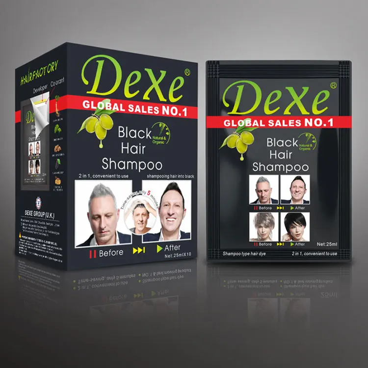 Dexe shampoo hair color dye shampoo original manufacturer make your private label customize own logo OEM ODM