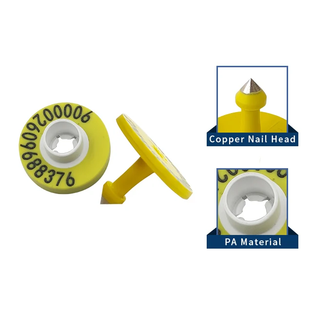 Bluetooth Rfid 134,2 МГц Ушная бирка отслеживание управления рогатого скота Коза Овцы лошади кролика Ушная бирка