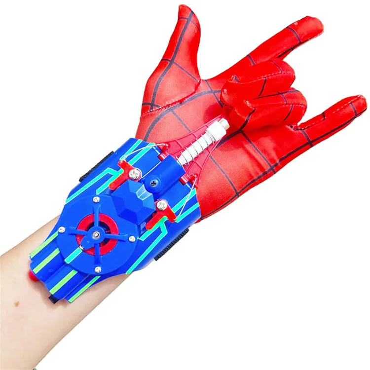 Real Rope Launcher Can Grab Small Objects USB Launcher Wrist Strap Accessory for Cosplay Spider Shooters for Kids