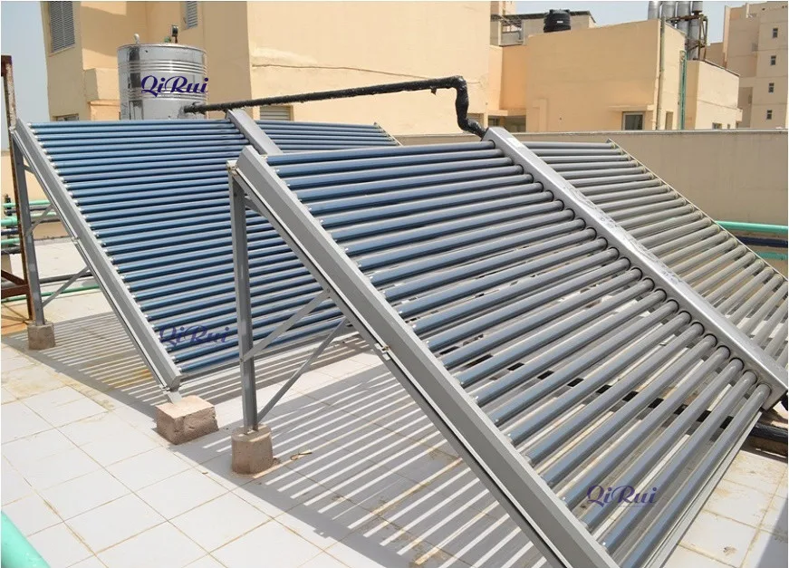 10 tube -  60 tube Non-Pressure Evacuated Vacuum Tube Solar Collector