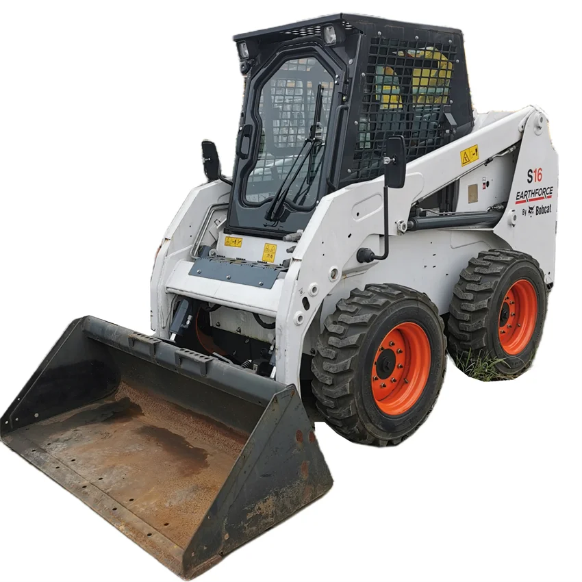 Погрузчик с бортовым поворотом Bobcat S16 по низкой цене лидер продаж в Шанхае