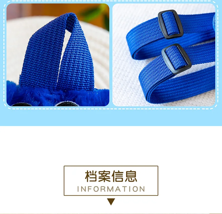 New Sausage Mouth Monster Plush Toy Stuffed Doll Plushies Poppy Playtime Huggys Wuggys Bag