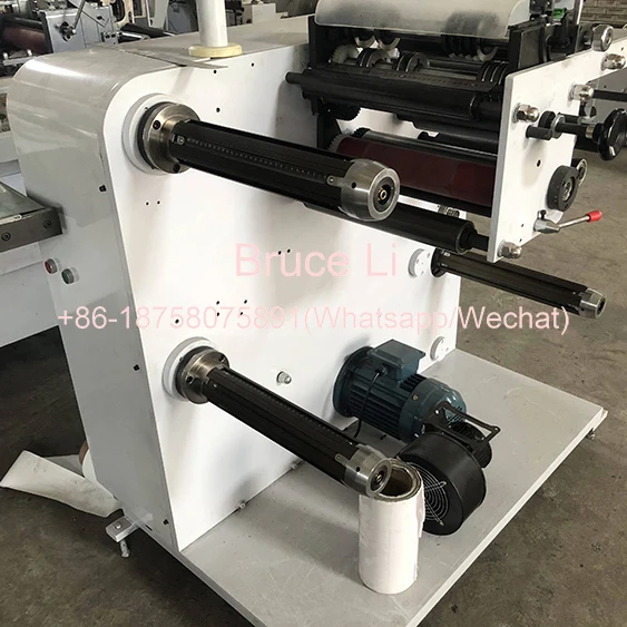 FPL320L Semi Automatic Multi Cutters Paper Label Roll Slitting And Rewinding Machine