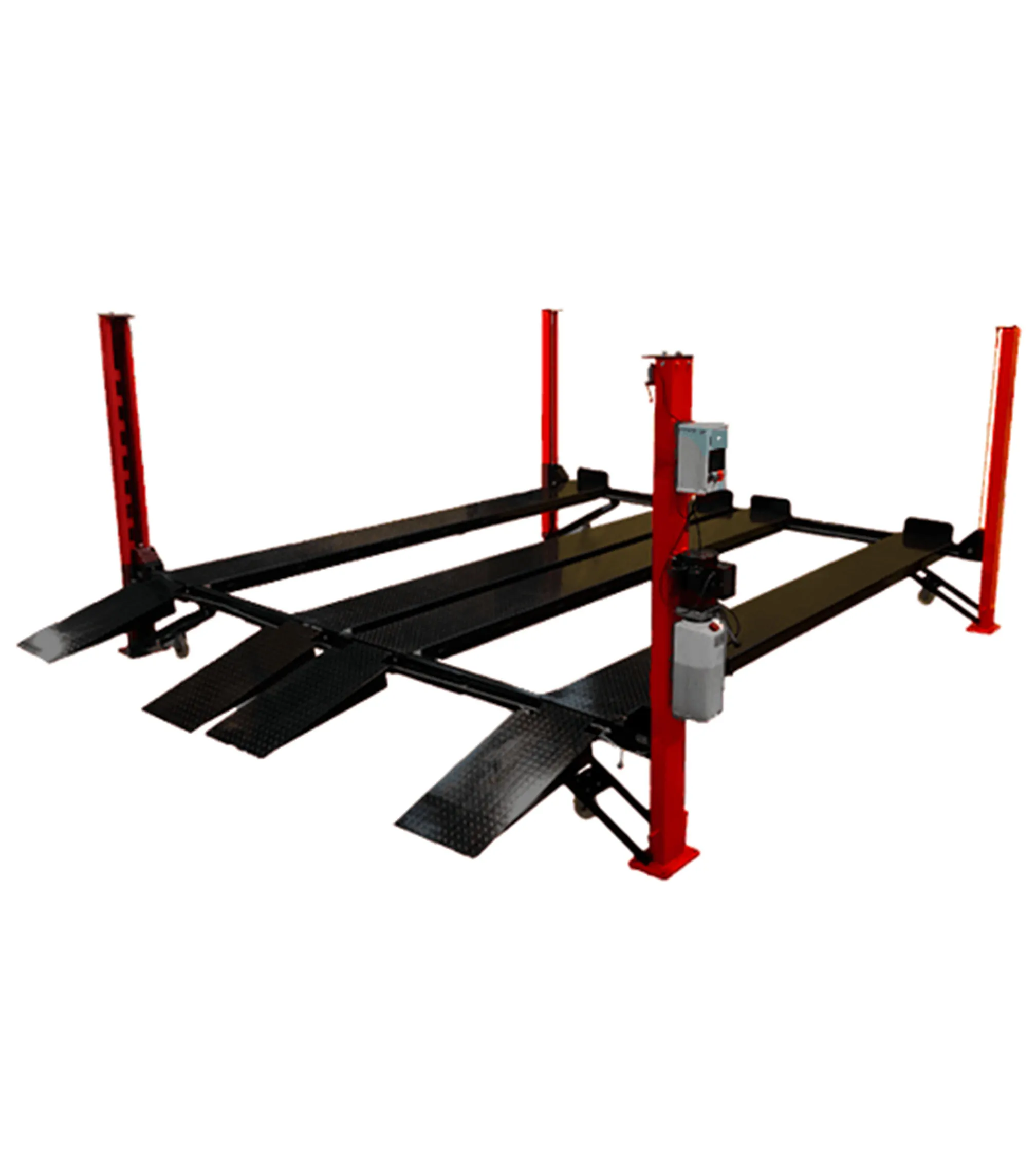 4 post lift car workshop park system parking equipment
