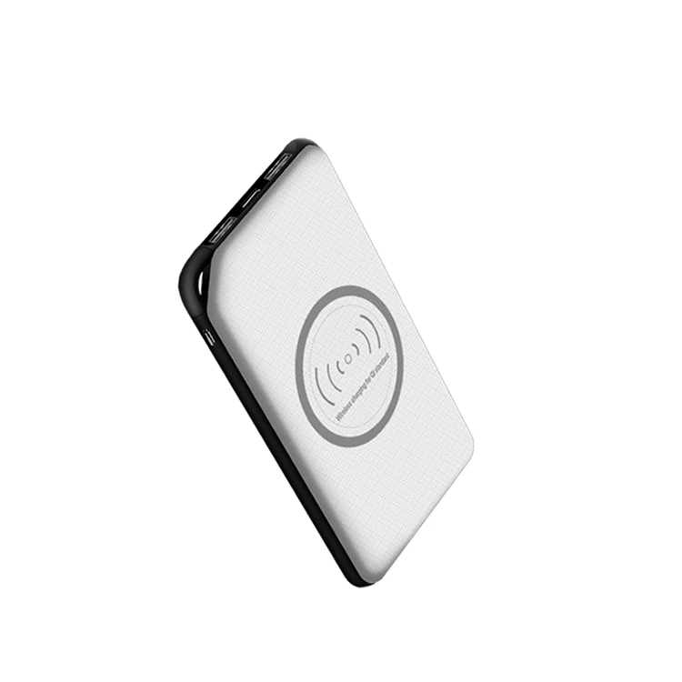 New Arrivals Double Usb Cheap 8000mAh Wireless Power Bank