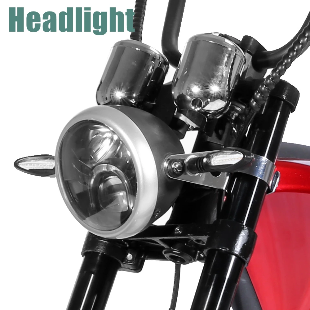 Electro Roller 3000w 30Ah EU Warehouse Low Rider Bicycle Fast Power Wheel Electric Moped Scooter