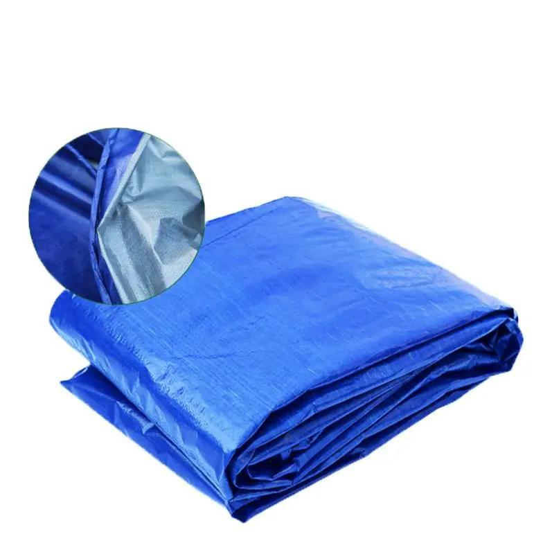 Army tent boat cover tarpaulin blue polyethylene tarpaulin