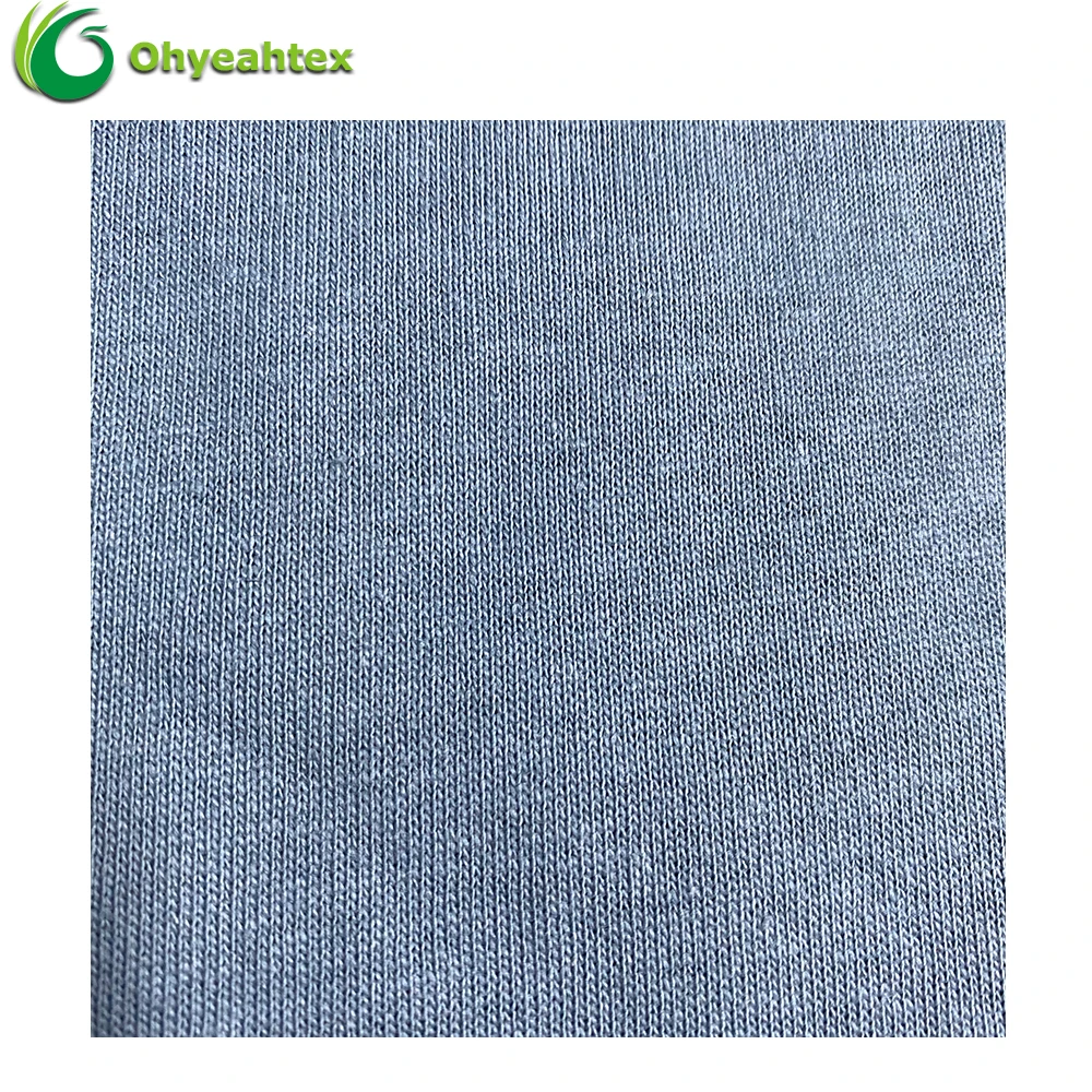 OEKOTEX-100 сертифицированная 100% г/кв. М трикотажная Трикотажная хлопковая ткань для футболки