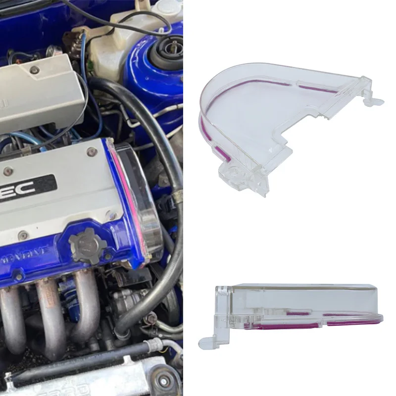 Clear Cam Timing Belt Cover High Performance JDM  Plastic Cam Gear Cover For Honda 96-00 EK D series