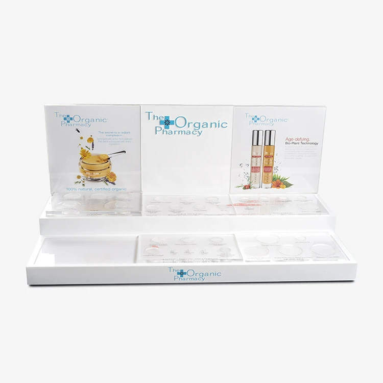 Customized Spray Gas Bottle Cosmetic Display Stand Beautiful Acrylic Display Rack Display Rack for Shop