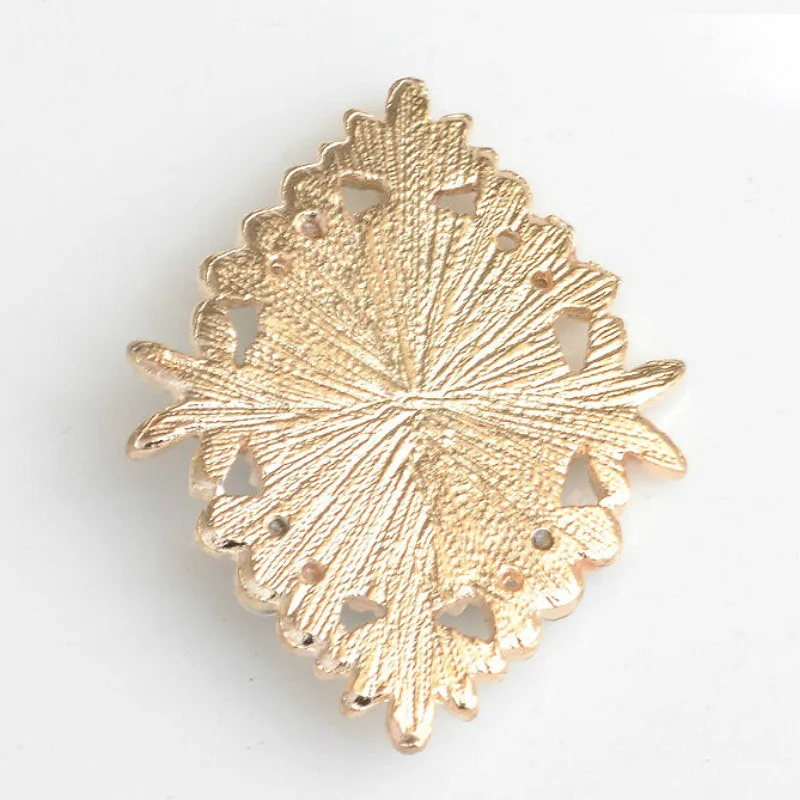 Alloy disc drill button accessories alloy diy accessories fashion accessories