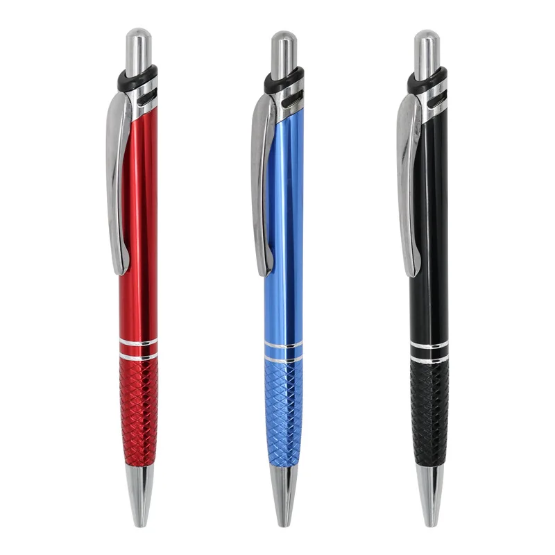 RS Branded high quality promo gift customized logo aluminium promotional Metal pen