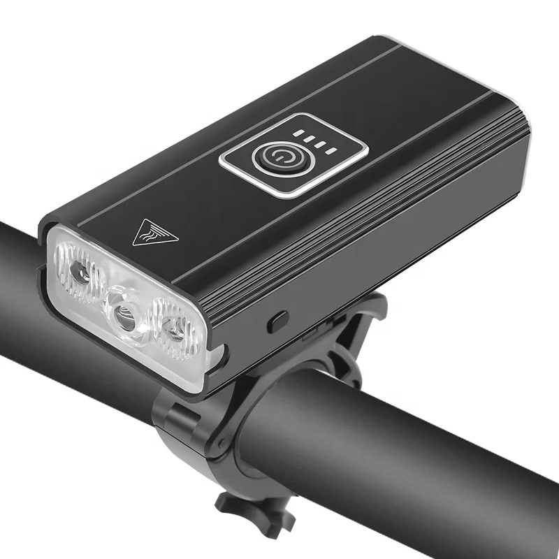 Новый 3T6 велосипедная фара Power Bank с возможностью зарядки по USB свет велосипеда передняя IPX5 водонепроницаемый