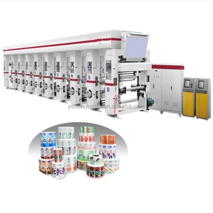 Auto Register Auto Roll Change Auto Tension Roto gravure Printing Machine Manufacturer