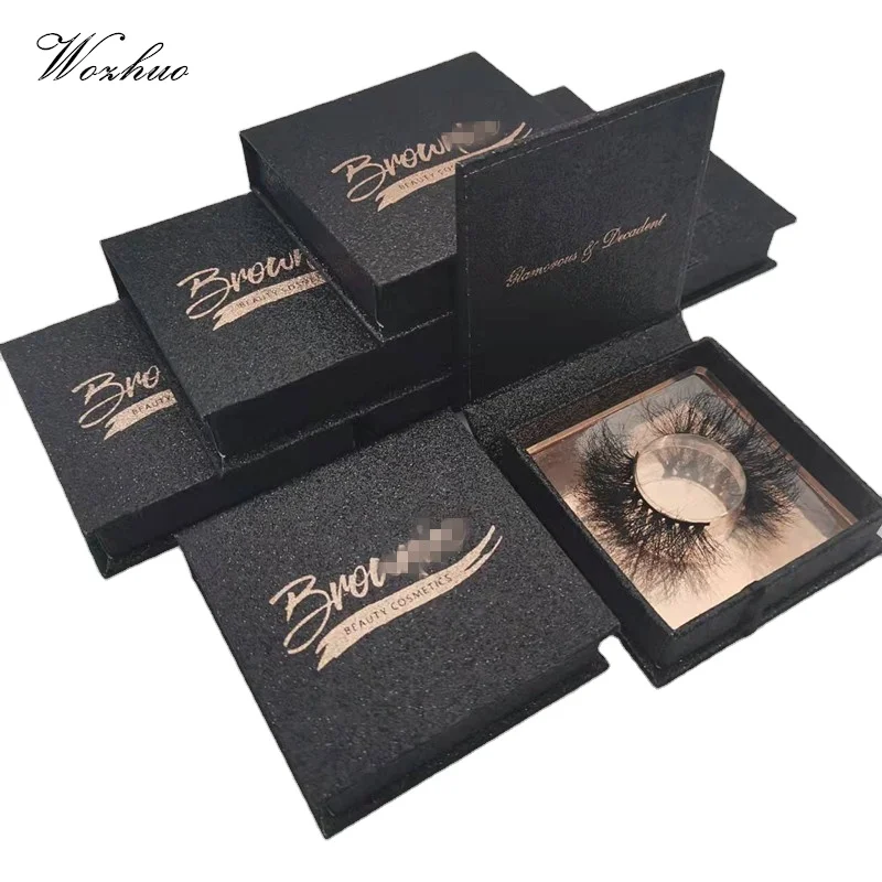 5d best selling create your own brand eyelashes fluffy handmade long mink lashes with packaging