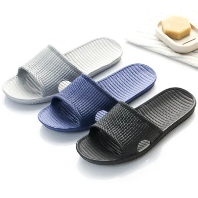 Factory wholesale color EVA hotel bathroom slippers indoor non-slip couple shower household soft-soled slippers
