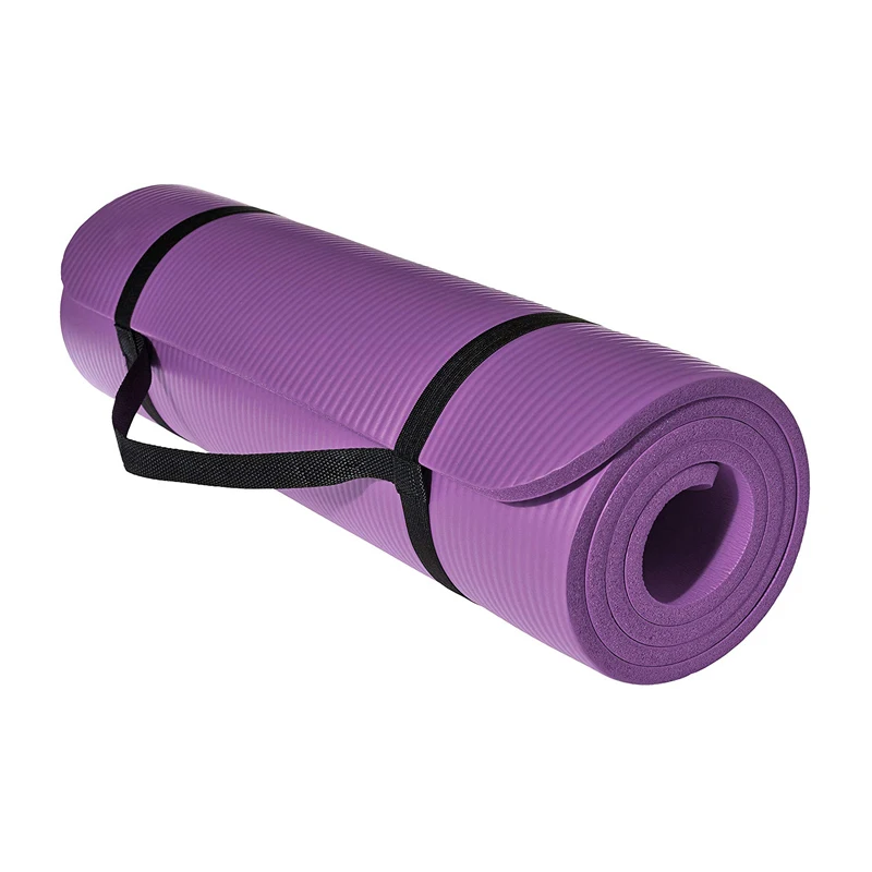  Wholesale Fitness Yoga&Pilates Exercise Mat NBR Yoga Customized Size Color Wholesales Cheap Gym Mats 8mm