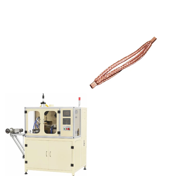 Copper Braided Wire Connector Welding and Cutting Machine