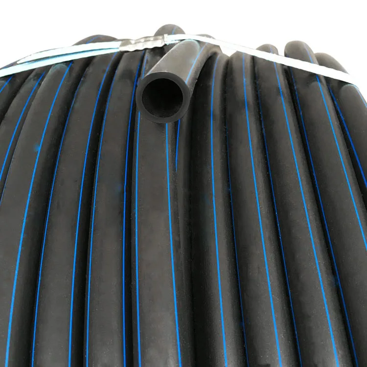 Высококачественная полиэтиленовая труба высокого качества от PE16 до PE100 большого диаметра для водоснабжения v2-inch черная