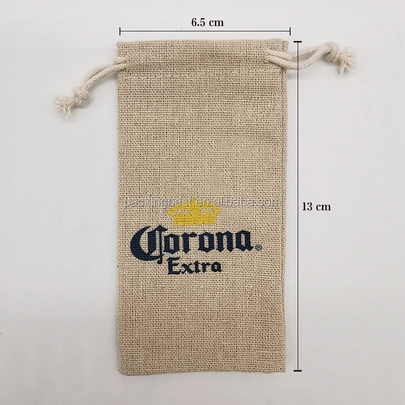 High Quality Jute Organizer Bag Floral Burlap