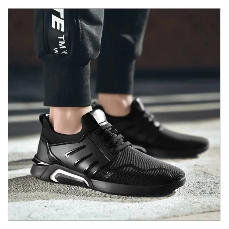 Новая летняя мужская повседневная обувь, модная спортивная дышащая обувь для бега