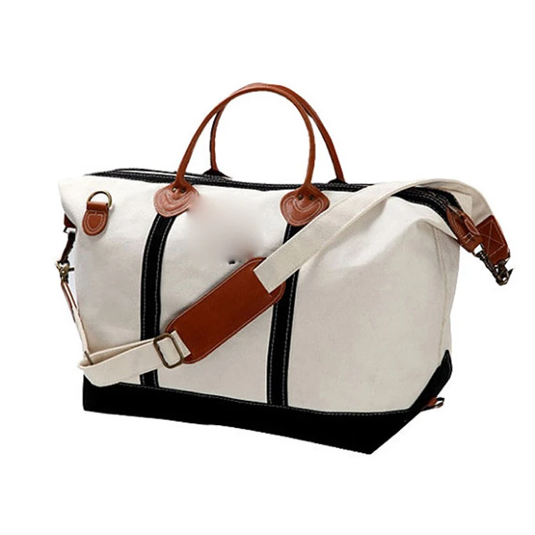 
extra size garments travel bags water proof canvas beach bag with single shoulder 