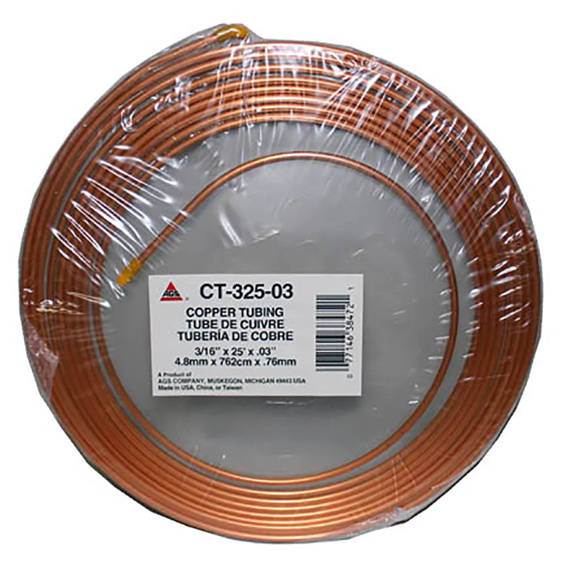 High quality Refrigeration air conditioner connecting copper pipe manufacture pancake coil capillary