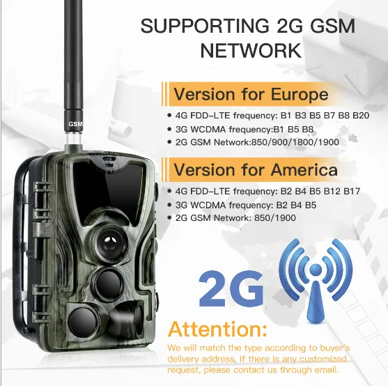 Цифровая охотничья скаутинговая тропа игровая камера Водная передача светодиодный французский Авто