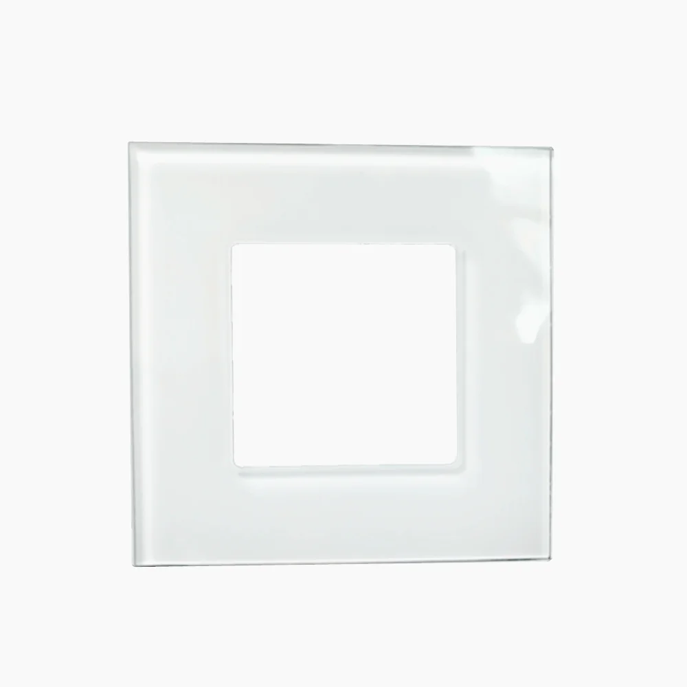 custom Switch glass panel 2 Gang/1 Gang
