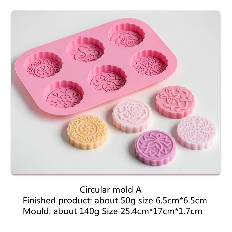 Fusimai куплю льда домашняя форма «сделай сам» 6 ячеек круглые квадратные силиконовые формы для торта в виде Луны